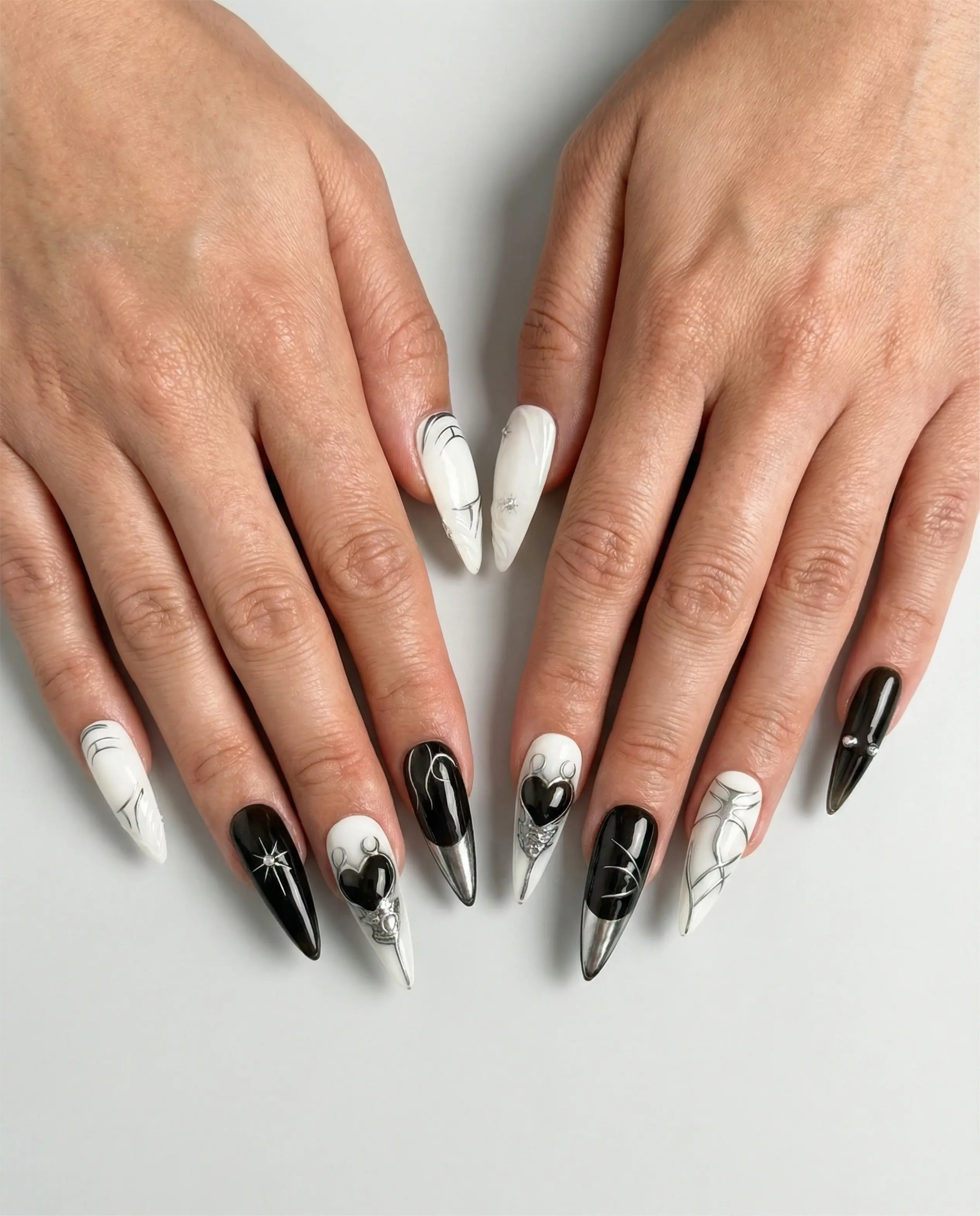 Chrome Seraph Glowi Nails