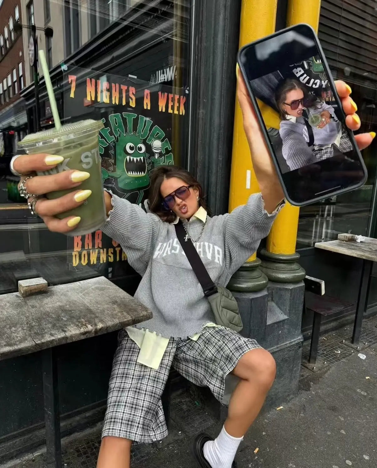 Champagne Marigold Glowi Nails