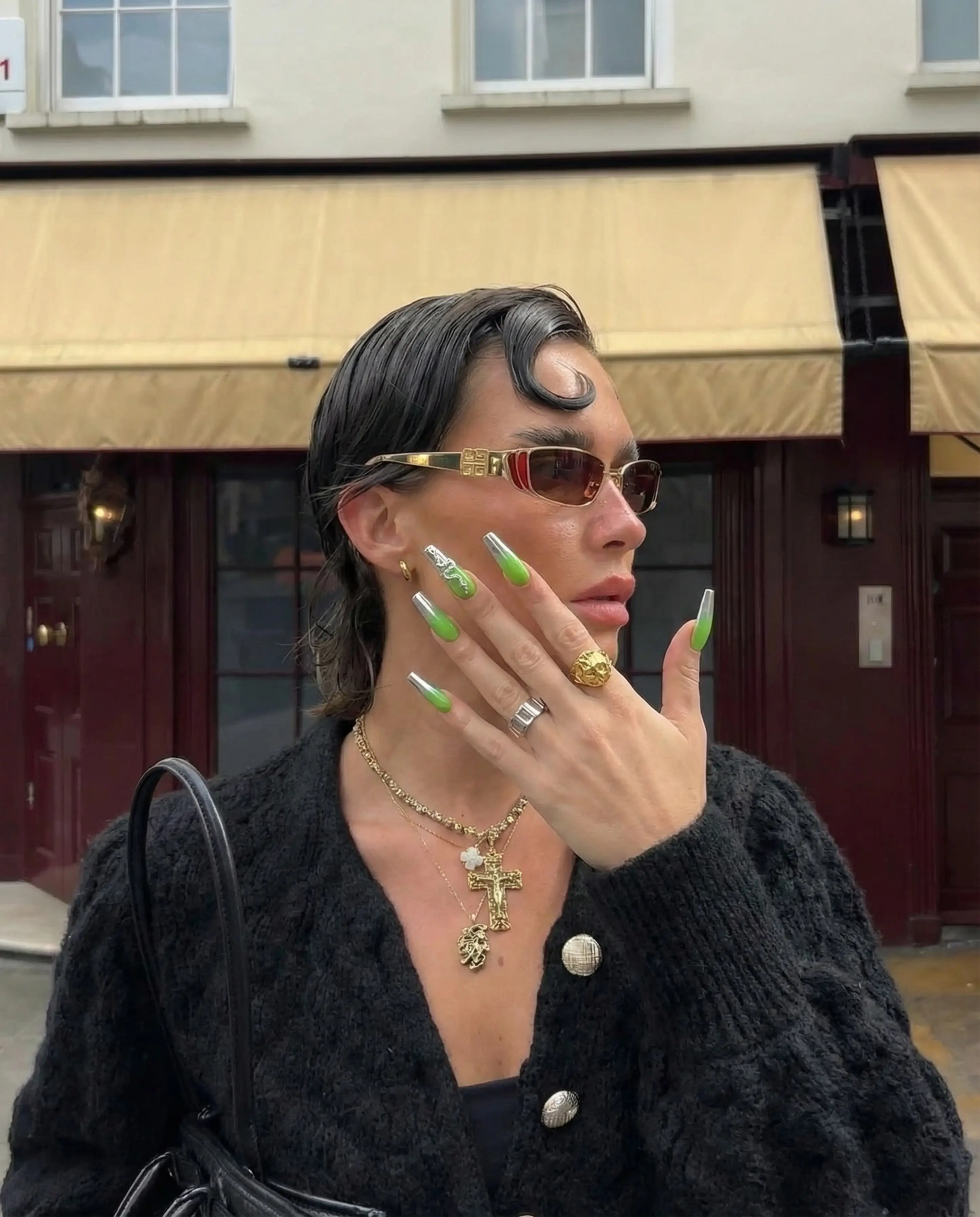 Viper Chrome Glowi Nails