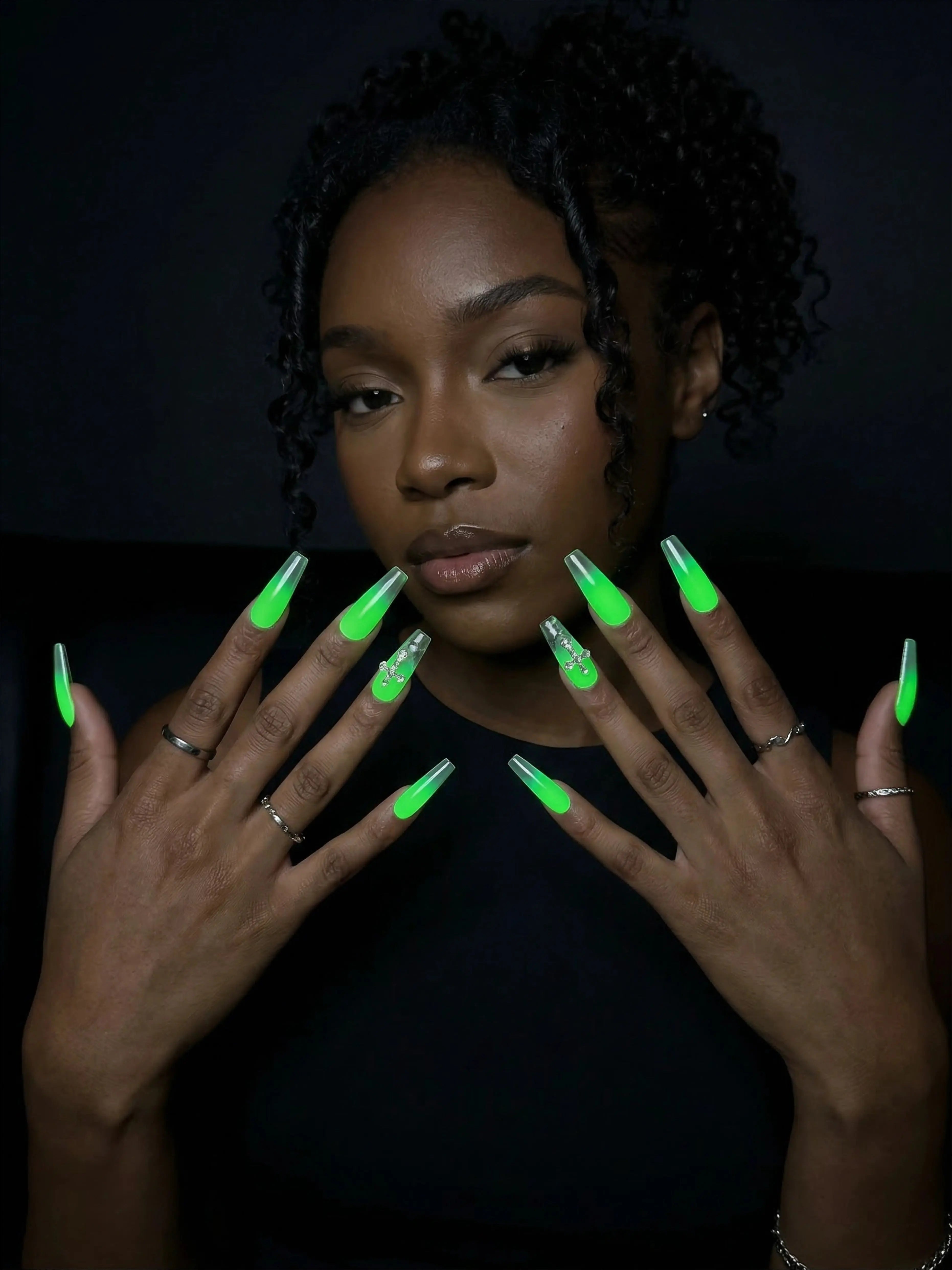 Viper Chrome Glowi Nails