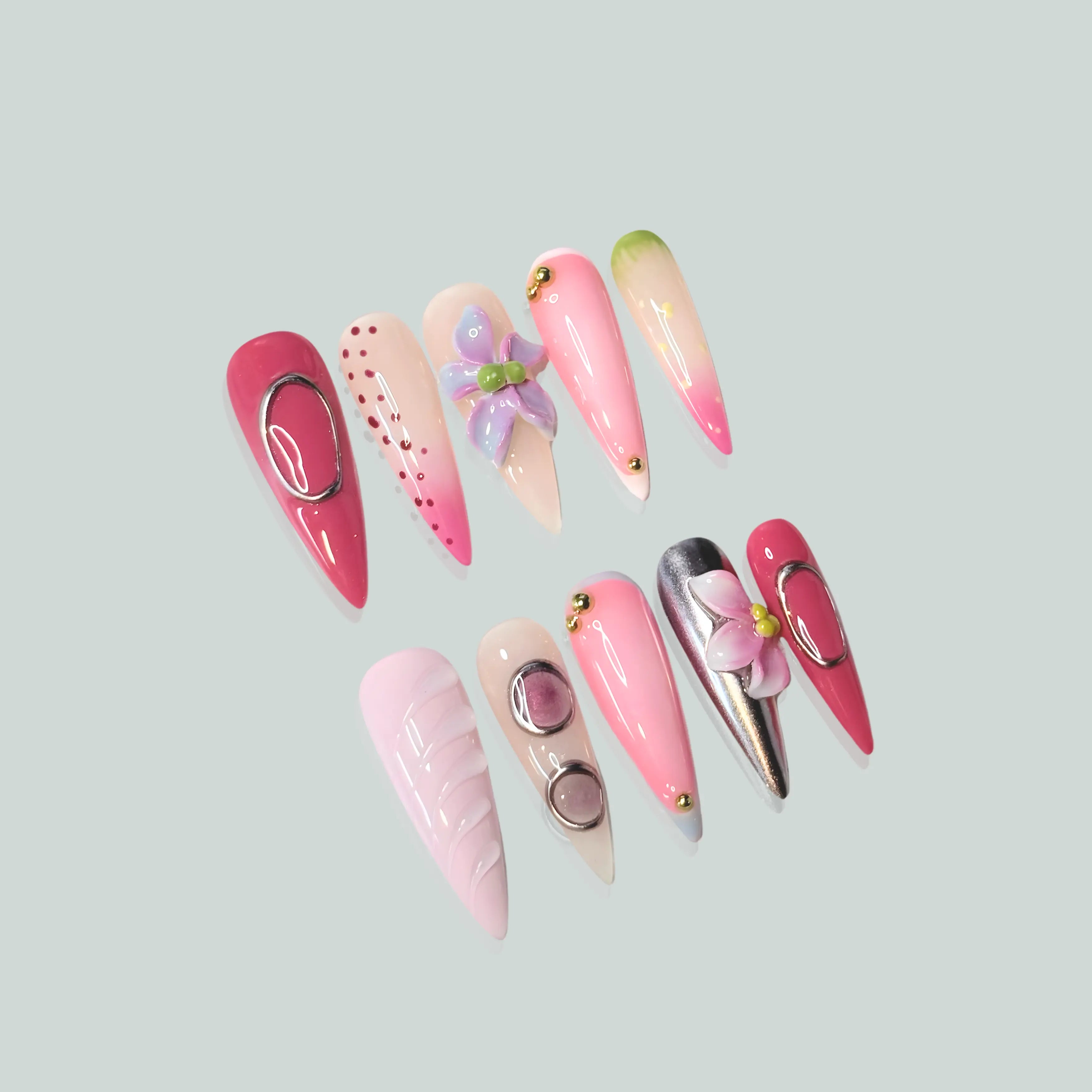 Blush Orchard Glowi Nails