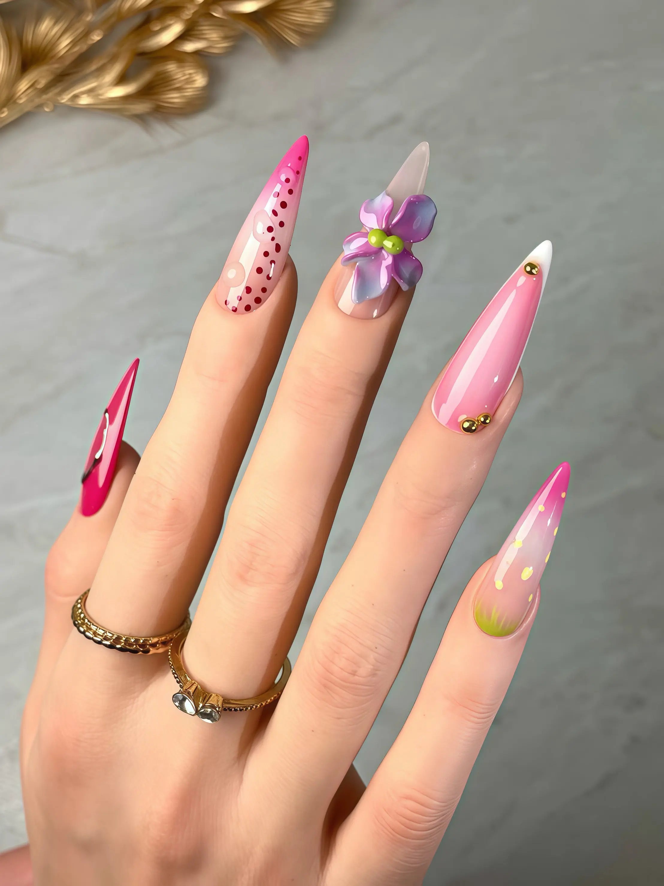 Blush Orchard Glowi Nails